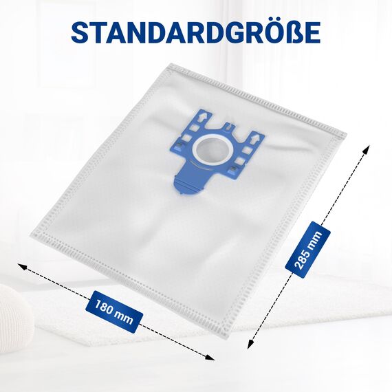 VIOKS 5X Staubsauger Beutel Ersatz für Miеle Staubsaugerbeutel 9917730 + 1x Filtermatte passend für S 8340 Miеle Staubsaugеr & Ersatz für Miеlе GN Staubsaugеrbeutel