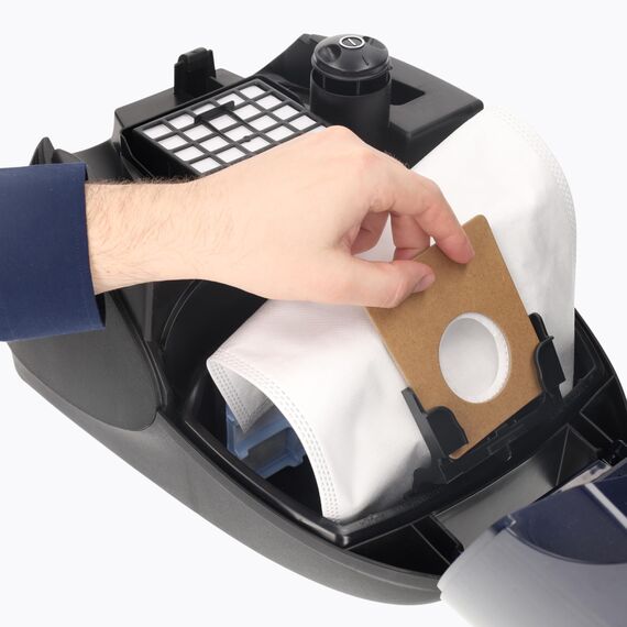 10 Staubsaugerbeutel kompatibel mit Siemens VSZ4GRED Z 4.0 quattroPower Technology Staubsauger - VZ41FGALL,Typ G von Microsafe