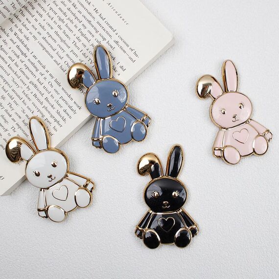 Nadoli für Xiaomi 14T Pro Herz Hase Versteckt Ständer Hülle,Karikatur Glitzer Ständer Weiche Silikon Bling Durchsichtig Schutzhülle,Rosa