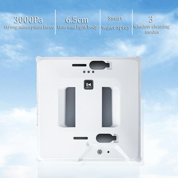 ExoticaBlend Fensterputzroboter, Kantenreinigungsmodus, 2-Fach Sprühsystem, Automatischer Fensterputzer Fernbedienung