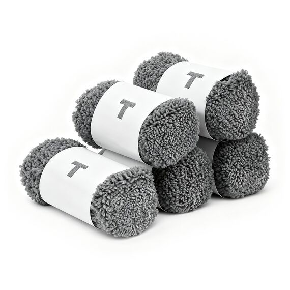 HIXZAP 10 Stück Mikrofaser-Ersatzpads für X1 Fensterreiniger, wiederverwendbar, maschinenwaschbar (10)