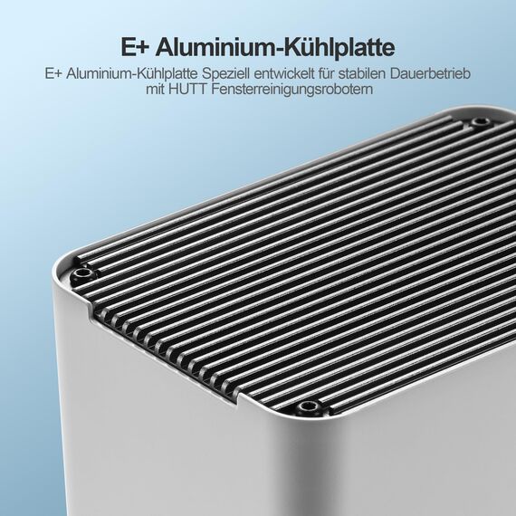 Hutt S7 Plus Fensterputzroboter Akku kabellos, Abnehmbarer Akku, 60 Min Laufzeit, 5500 Pa Saugkraft, 3D schwebendes Doppelpad, automatischer Fensterreiniger mit Sprühfunktion, 80 ml Tank, Koffer