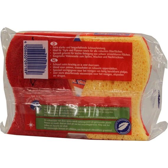 Spontex Scheuerschwamm extra stark 2er
