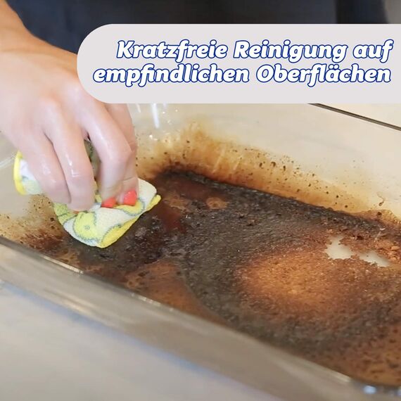 Scrub Daddy Scour Daddy, Scheuerschwamm, kratzfreie Scheuerschwämme/strapazierfähiges Scheuerschwamm zum Reinigen von Geschirr, Alternative zu scheuern aus Metall, Spülschwämme zum Abwaschen, 3er-Pack