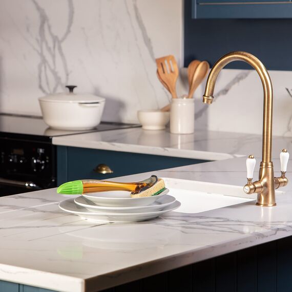 Dishmatic Grün Allzweck-Spülschwamm Nachfüllköpfe - Küche Spülgriff Nachfüller | 9 x 3 Stück | 27 Stück (1er Pack)