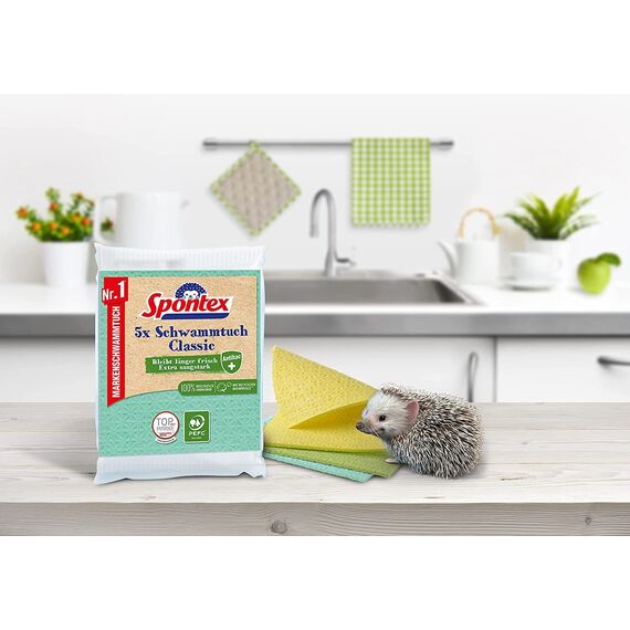 Spontex Schwammtuch Classic, 5 Stück