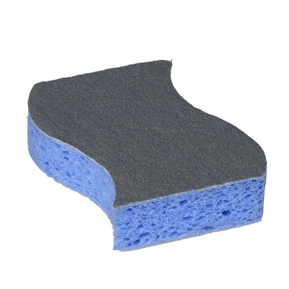 Spontex Polish Edelstahl-Putz - Scheuerschwamm ideal für Edelstahltöpfe (Packung mit 2)