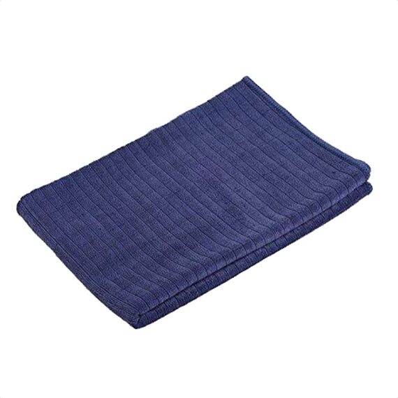 Gözze - Geschirrtuch-Set, 3-teilig, Mikrofaser-Poliertuch, 50 x 70 cm - Royalblau