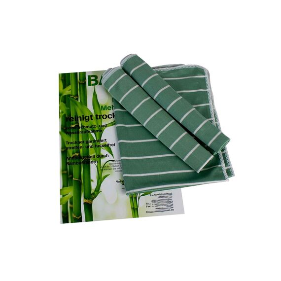 Bambustücher Glas - und Fenstertücher 3-20er Set von Muxel® (20 Stück)