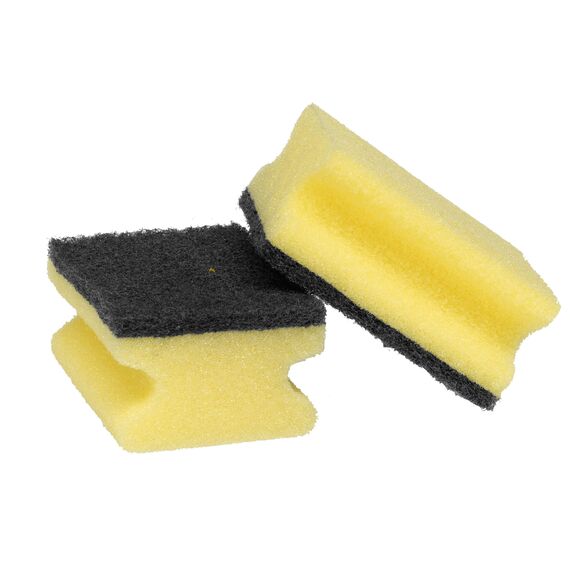 Spontex Topfreiniger Anti-Fett x6, mit fettabweisenden Recyclingfasern und Fussel-Schutz, 6er Pack