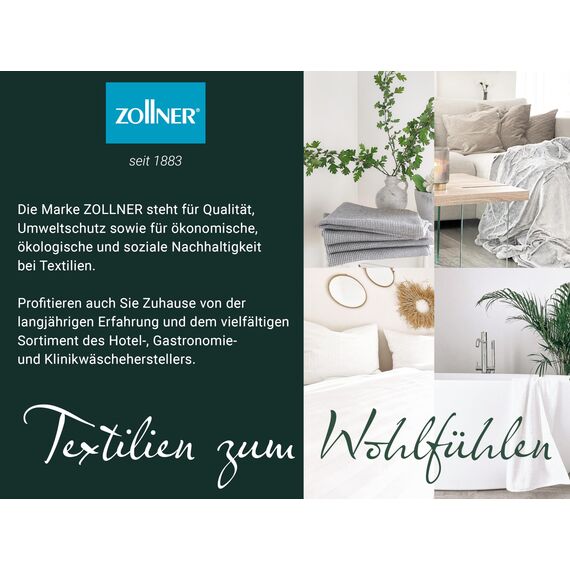 ZOLLNER 20er Set Mikrofasertücher für streifenfreien Glanz - flusenfreie und saugstarke Reinigungstücher - waschbar bis 60°C - Mehrfarbig in 40x40cm - Hotelqualität