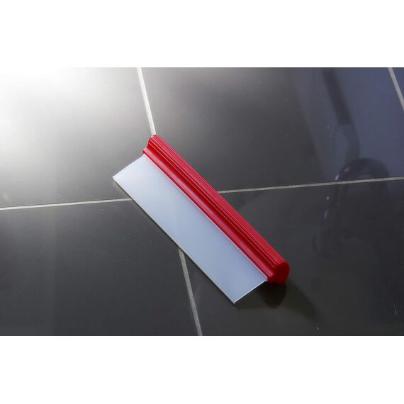 Glart 44WBB Silikonabzieher 31 cm – Bad- und Fensterwischer für Dusche, Glas, Spiegel – Abzieher mit ergonomischem Griff und flexibler Lippe, streifenfrei, geräuscharm, wiederverwendbar, pflegeleicht