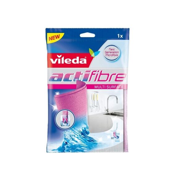Vileda Reinigungstuch Actifibre, 1 Stück - Set von 2