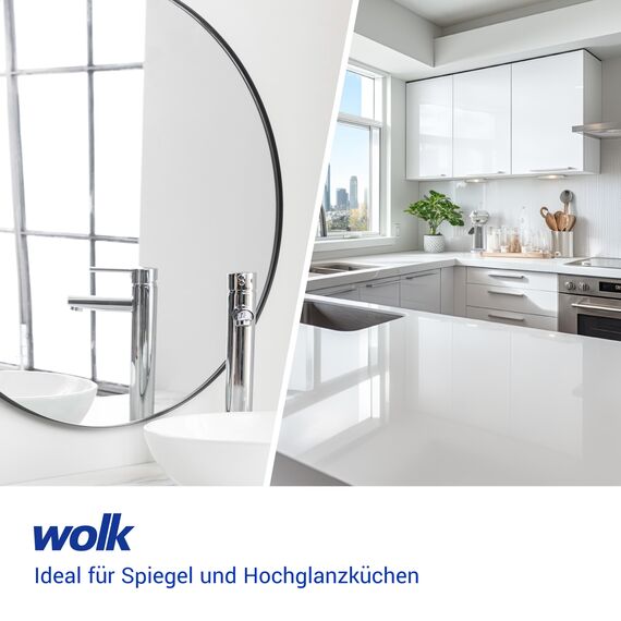 wolk Waffeltücher - Mikrofasertuch mit Waffelstruktur - 10 Stück - Größe: 38 x 38 cm - Farbe: lila - Lappen, Reinigungstücher, Putztücher - Bad, Küche, Gastronomie