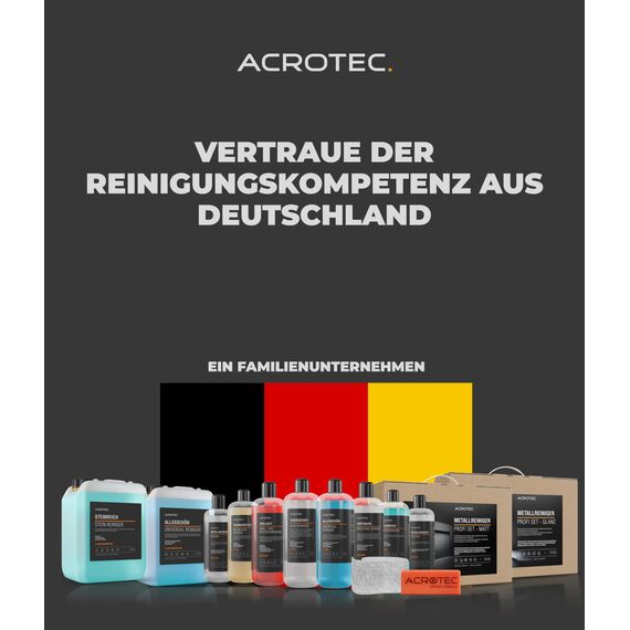 AcroTec® Entkalker TAGESSIEGER 1000 ml – Kraftvoller Kalk- & Urinsteinentferner für Küche & Bad – Konzentrat – Umweltfreundlich, vielseitig, vegan & schonend – Kalkreiniger, Kalklöser – Made in DE