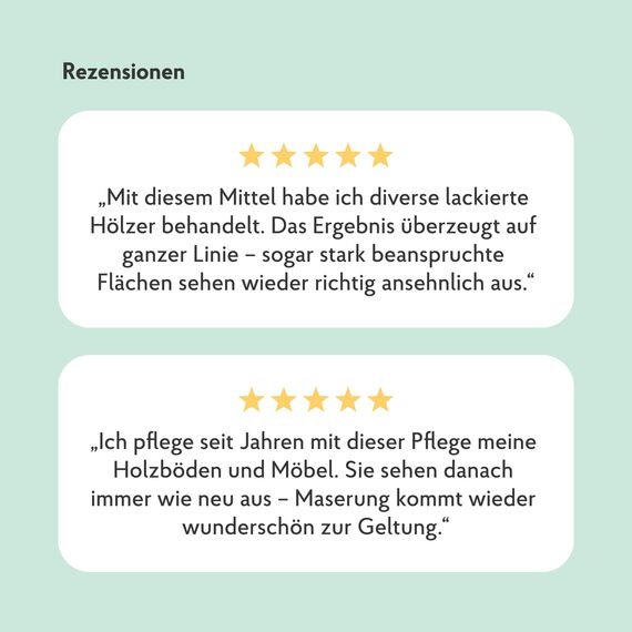 HAKA Edelholzpflege, 250 ml, für geöltes & lackiertes Holz, frischt Farbe auf, entfernt Schmutz & Ränder, bringt streifenfreien Glanz zurück, Honigduft, umweltfreundlich