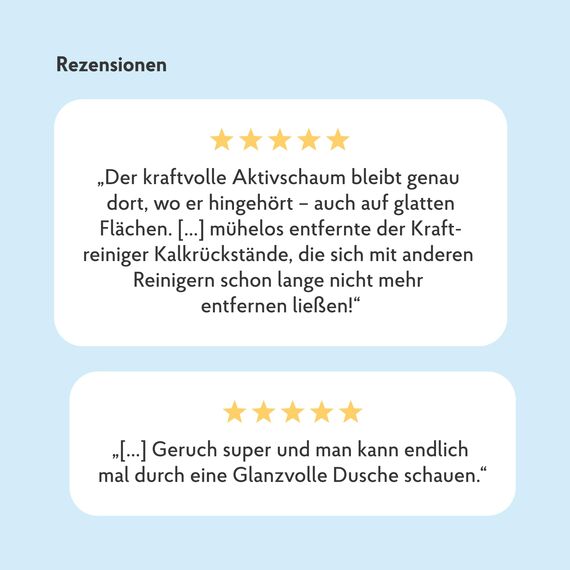 HAKA Kraftreiniger Spray Nachfüller, 1L, Badreiniger, starke Kalk- und Schmutzlösekraft, für Bad und Dusche, umweltfreundlich, Orangenduft, vegan