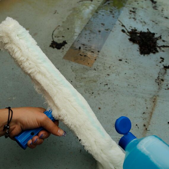 Axis Line Spezial Bimsmehl Reiniger für Terrassendach & Wintergarten, 500g – umweltfreundlich & Made in Germany