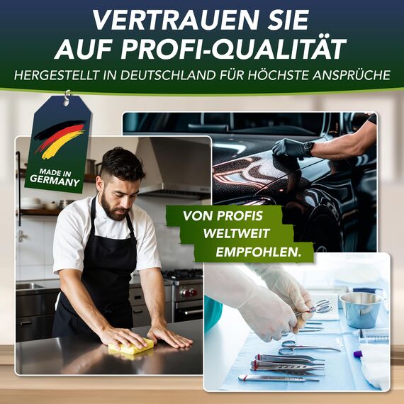 Ultipro Universalreiniger 500ml – aus 90ml Hochkonzentrat „139“ zum Selbstmischen | Allzweckreiniger für Haushalt & Hobby | Fettlöser, Nikotinlöser | biologisch abbaubar, kraftvoll, umweltfreundlich