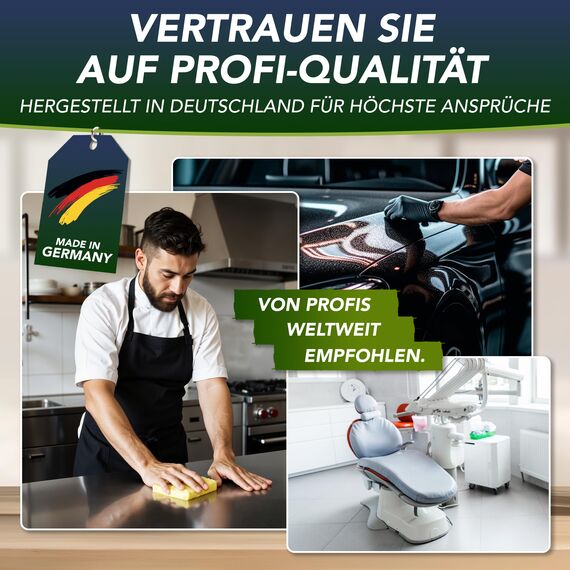 Universalreiniger Konzentrat 1L Set – Allzweckreiniger für Haushalt, Werkstatt & Garten | mit 500ml Leersprüher & Schwamm | Fettlöser, Nikotinlöser, biologisch abbaubar von Ultipro