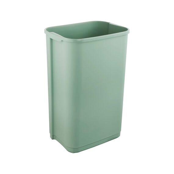 keeeper Mülleimer mit Schwingdeckel, 50 l, 38,5 x 29 x 66 cm, Swantje, Grün (Nordic Green)