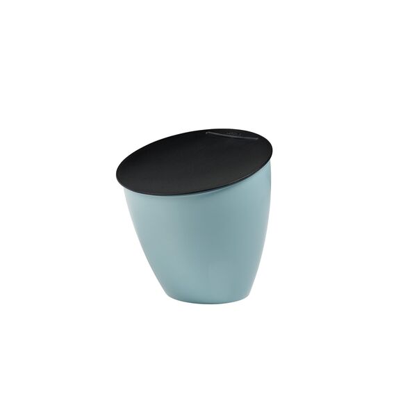 Mepal - Küchenabfalleimer Calypso - Kleiner Mülleimer mit Deckel - Komposteimer Küche - Ideal für die Küchenorganisation - Küchenhelfer & Spülmaschinenfest - 2200 ml - Nordic green