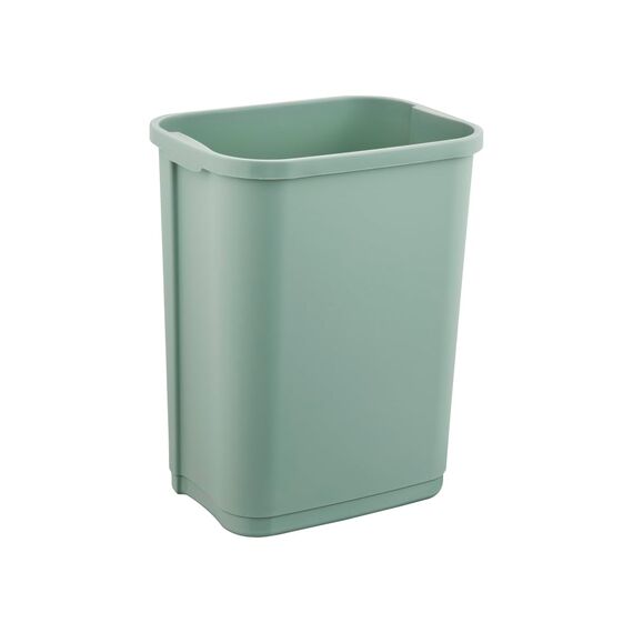 keeeper Mülleimer mit Schwingdeckel, 10 l, 25,5 x 19 x 38 cm, Swantje, Grün (Nordic Green)