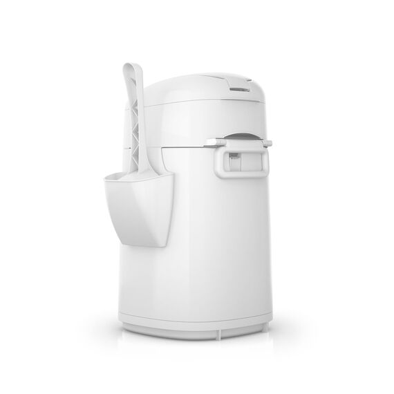 LitterLocker by Litter Genie, DAS ORIGINAL, Katzenstreu-Eimer, 50% ergiebiger, erspart den täglichen Gang zum Mülleimer