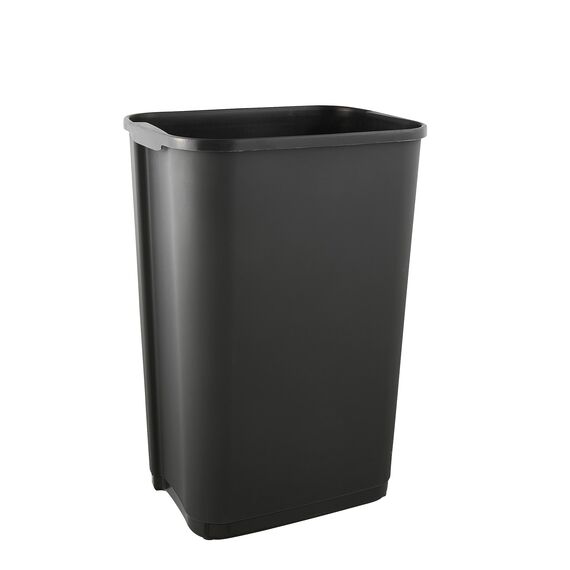 keeeper Mülleimer mit Schwingdeckel, 50 l, Swantje, Graphit-Grau