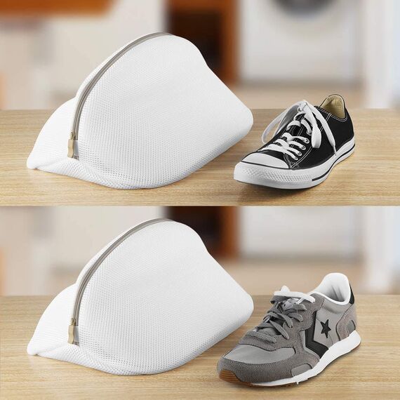 ecooe 2 Stück Wäschenetz Wäschesack für Schuhe Sneaker Multi Schutz Wäschenetz Wäschebeutel schuhwaschbeutel für Waschmaschine und die Reise