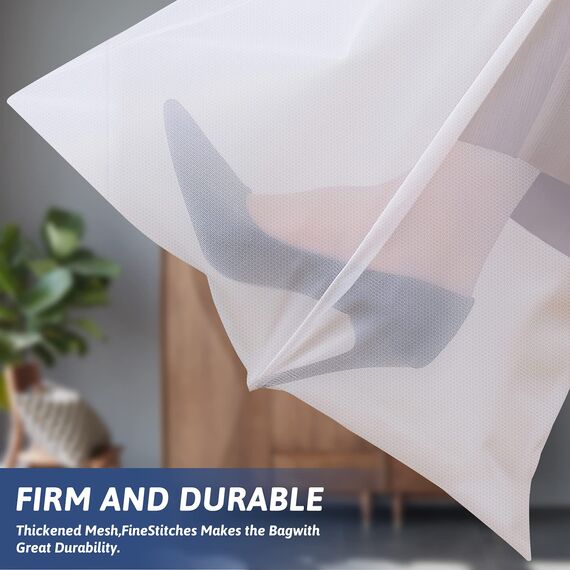 5 Stück Wäschenetz für Waschmaschine, Wäschesack wäschebeutel mit Reißverschluss, Laundry Bag für Empfindliches Mäntel, Bluse, Schuhe, BH, Socken, Babykleidung Usw (5 Stück)