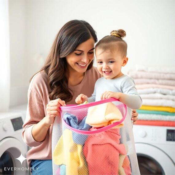 6x XXL Premium Wäschenetz 60x90 cm Set Groß - Netz für Waschmaschine- Wäschesack in verschiedenen Größen - Waschsack & Wäschebeutel mit Reißverschluss (6x XXL (90x60cm))