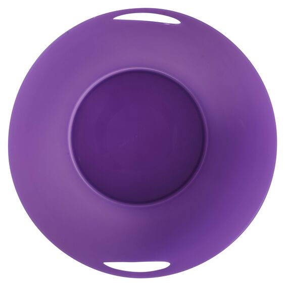 Exacompta 45319D ECOBIN 8er Pack Papierkörbe 15 Liter mit Griffen. Eleganter und robuster Papierkorb und Mülleimer im modernen Design violett
