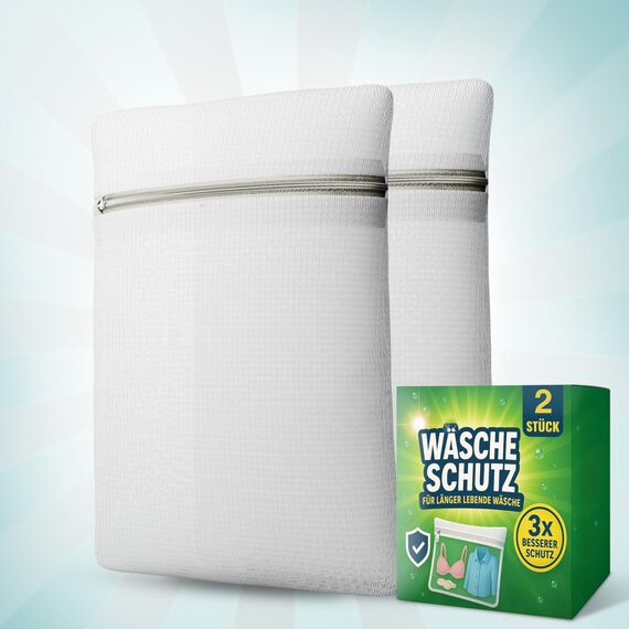 Schonendes Waschen und maximaler Schutz - Wäschenetz für Waschmaschine - Wäschebeutel in allen Größen - Waschbeutel, Wäschesäcke & Wäschenetze. Wäschesack Waschmaschine und Trockner geeignet - 2x Set