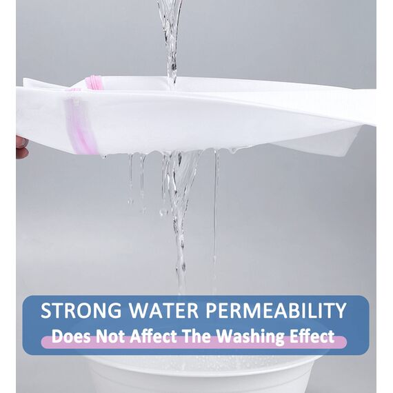 Dmjia Wäschesack 6 Stück, 40cm - 60cm 3 Verschiedene Größen Wäschebeutel, Laundry Bag Schützt Empfindliche Kleidung, Versteckter Reißverschluss, Sehr Langlebig