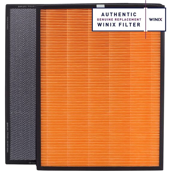 WINIX Filter T für WINIX Luftreiniger ZERO Pro und HR1000. HEPA Filter (99,999%) und Aktivkohlefilter. Komplettes Filterset für 1 Jahr