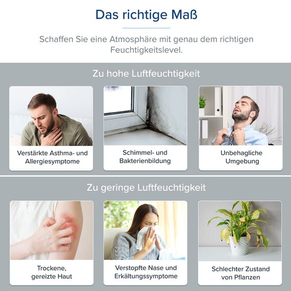 Levoit Smart Luftbefeuchter für große Räume, Top-Fill Humidifier, mit APP & Alexa Steuerung, bis 47m², leise Raumbefeuchter für Schlafzimmer, Kinderzimmer, Pflanzen, Auto Shut-off, 6 L, Grau
