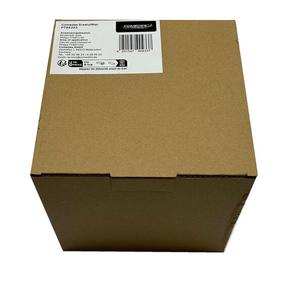 Comedes HEPA Filter für Philips 600 Series Luftreiniger (AC0650/10 & AC0651/10), einsetzbar statt NanoProtect FY0611/30 Ersatzfilter (1 Stück)