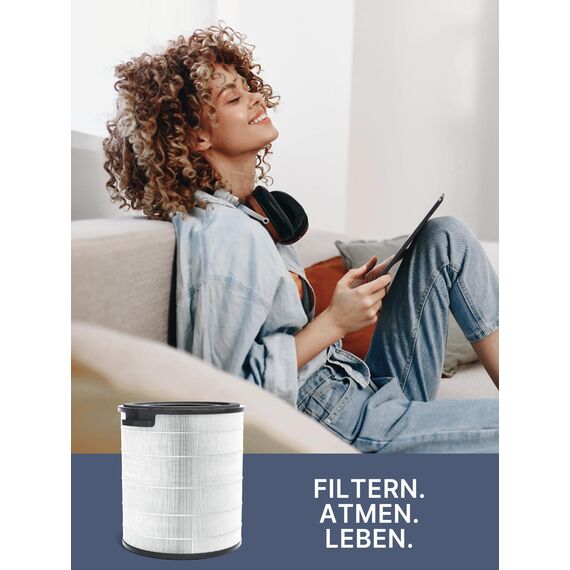 Comedes Filter für Philips AC2939/10 Luftreiniger (Serie 3, 2000i), einsetzbar statt Philips FY2180/30 Nano-Protect
