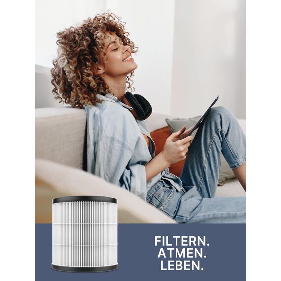 Comedes HEPA-Filter für Philips 800 Series Luftreiniger (AC0820 & AC0830), einsetzbar statt Philips FY0194/30 NanoProtect