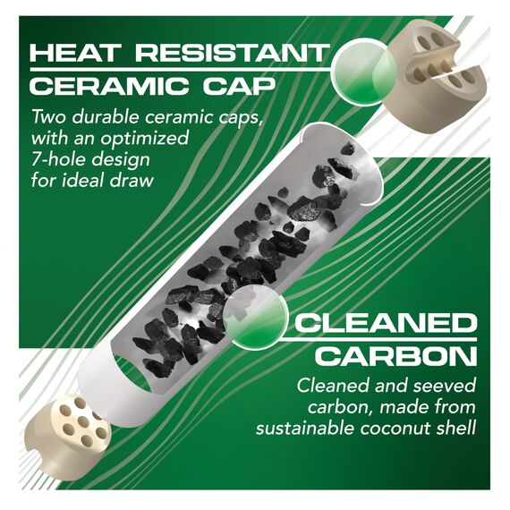 PURIZE® Beutel | 50 XTRA Slim Size Aktivkohlefilter (Set) Organic