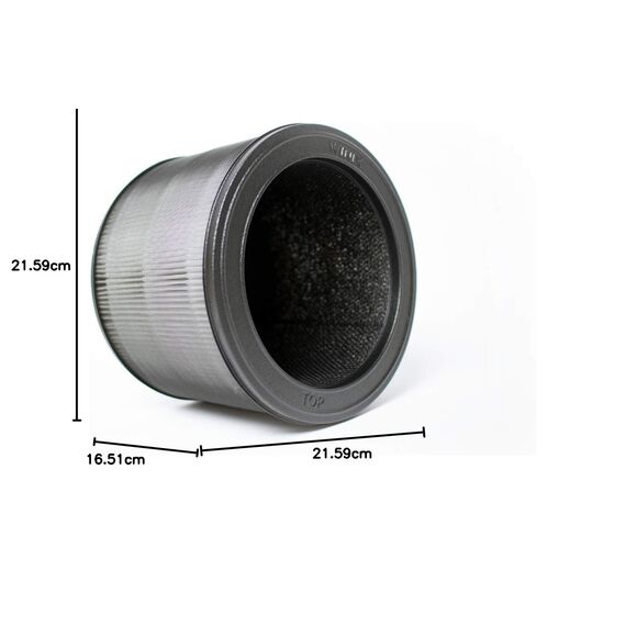 WINIX Luftreiniger Filter O. All-in-One-Filter, Vorfilter, HEPA Luftfilter (99,97%) und Kohlefilter. Kompatibel mit WINIX Air Purifier A330, A332, ZERO Compact, Weiss