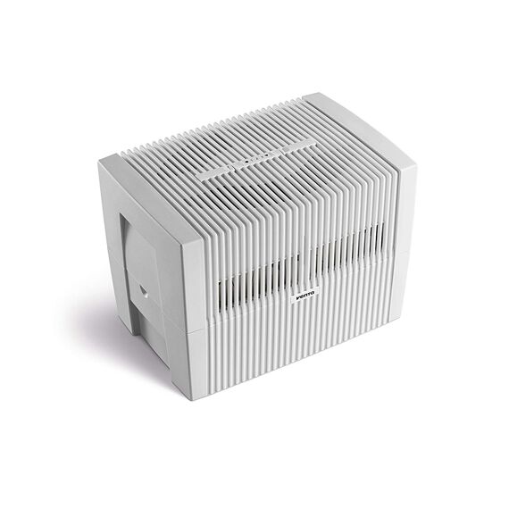 Venta Luftbefeuchter Original LW45, Reduzierung von Hausstaub und Pollen aus der Luft, für Räume bis 55 qm, Weiß-Grau