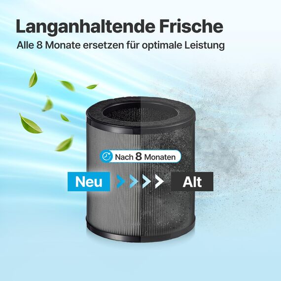Coway Airmega 50 Ersatzfilter – Original 3-in-1 Filter (Vorfilter, HEPA, Aktivkohle) für beste Leistung