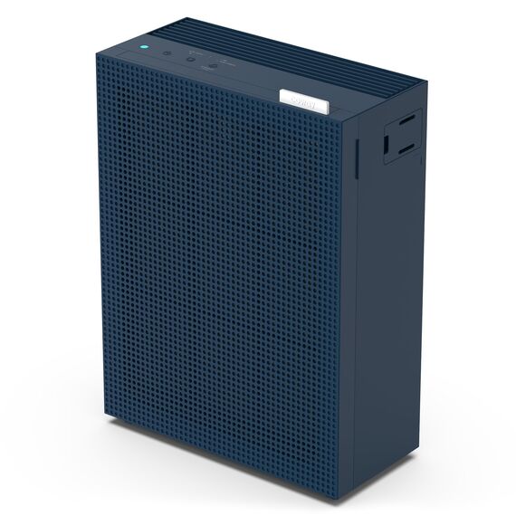 COWAY Luftreiniger Allergiker Zuhause Schlafzimmer air purifier, ECARF & Quiet Mark, Sleep Mode 20 dB, Vorfilter oben entnehmbar und waschbar, Allergie Rauch Pollen Haustiere, Airmega 150, Marineblau