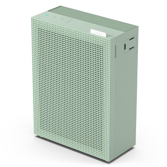 COWAY Luftreiniger Allergiker Zuhause Schlafzimmer air purifier, ECARF und Quiet Mark, Sleep Mode 20 dB, Vorfilter oben entnehmbar und waschbar, Allergie Rauch Pollen Haustiere, Airmega 150, Grün