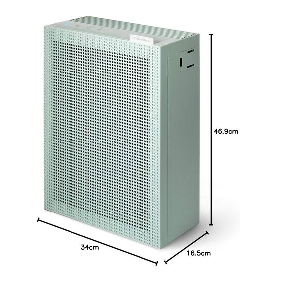 COWAY Luftreiniger Allergiker Zuhause Schlafzimmer air purifier, ECARF und Quiet Mark, Sleep Mode 20 dB, Vorfilter oben entnehmbar und waschbar, Allergie Rauch Pollen Haustiere, Airmega 150, Grün