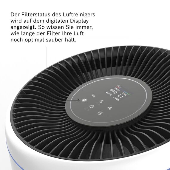 Bosch Original Air 6000 Filter für Luftreiniger - Ersatzfilter mit HEPA Filterschicht - 4-in-1, mit Aktivkohlefilter und zusätzlicher Filterschicht-Gegen Staub, feine Partikel und Gerüche in der Luft