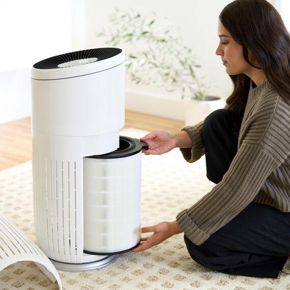 Bosch Original Air 6000 Filter für Luftreiniger - Ersatzfilter mit HEPA Filterschicht - 4-in-1, mit Aktivkohlefilter und zusätzlicher Filterschicht-Gegen Staub, feine Partikel und Gerüche in der Luft
