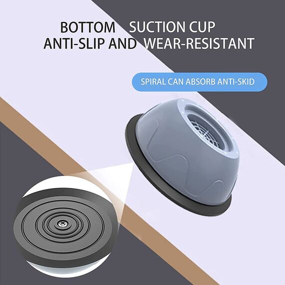 Waschmaschine Füße Pad Fußpolster 4 Stück Universal Anti Vibration Waschmaschine Füße [Vibrationsdämpfer]Anti Rutsch Gummi-Fußpolster Schwingungsdämpfer Antirutschmatte für Waschmaschinen und Trockner